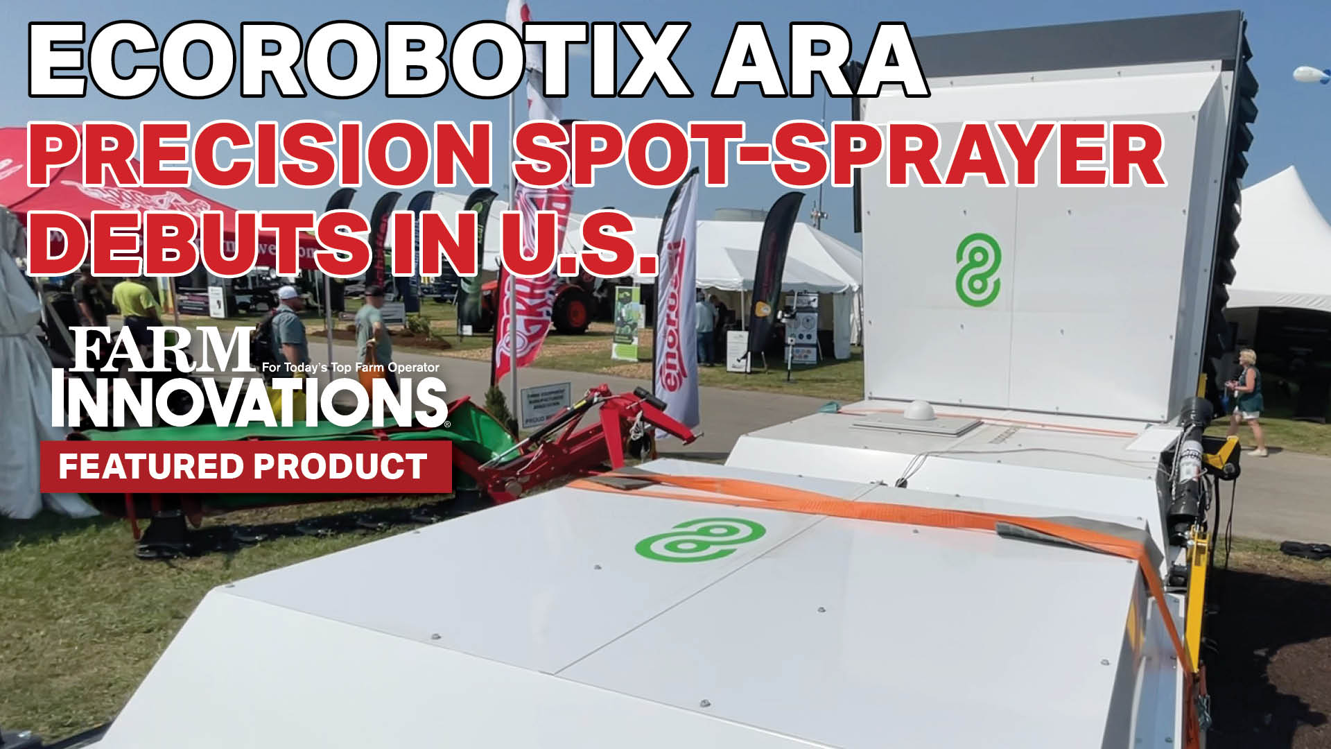 Ecorobotix ARA precision sprayer succesfully treats sugar beets with  biocontrol products - Future Farming