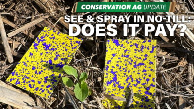 See & Spray in No-Till: Does It Pay?