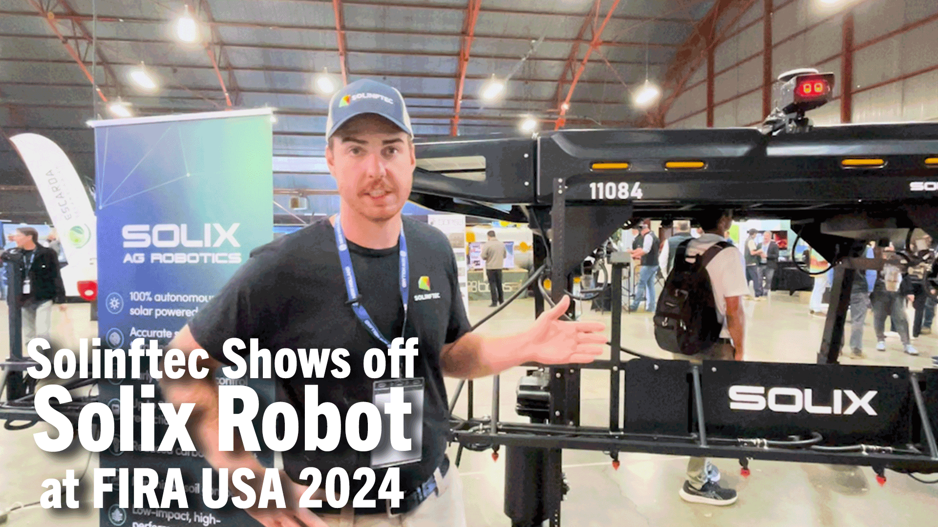 [Video] Solinftec Shows off Solix Robot at FIRA USA 2024