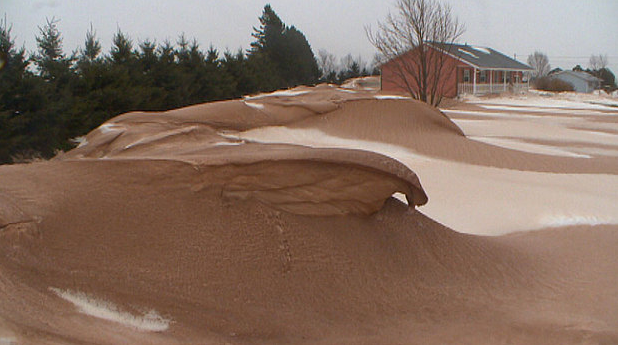wind erosion example